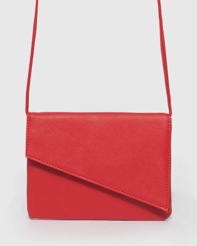 Red Pippa Crossbody Bag sold by Collete Hayman
