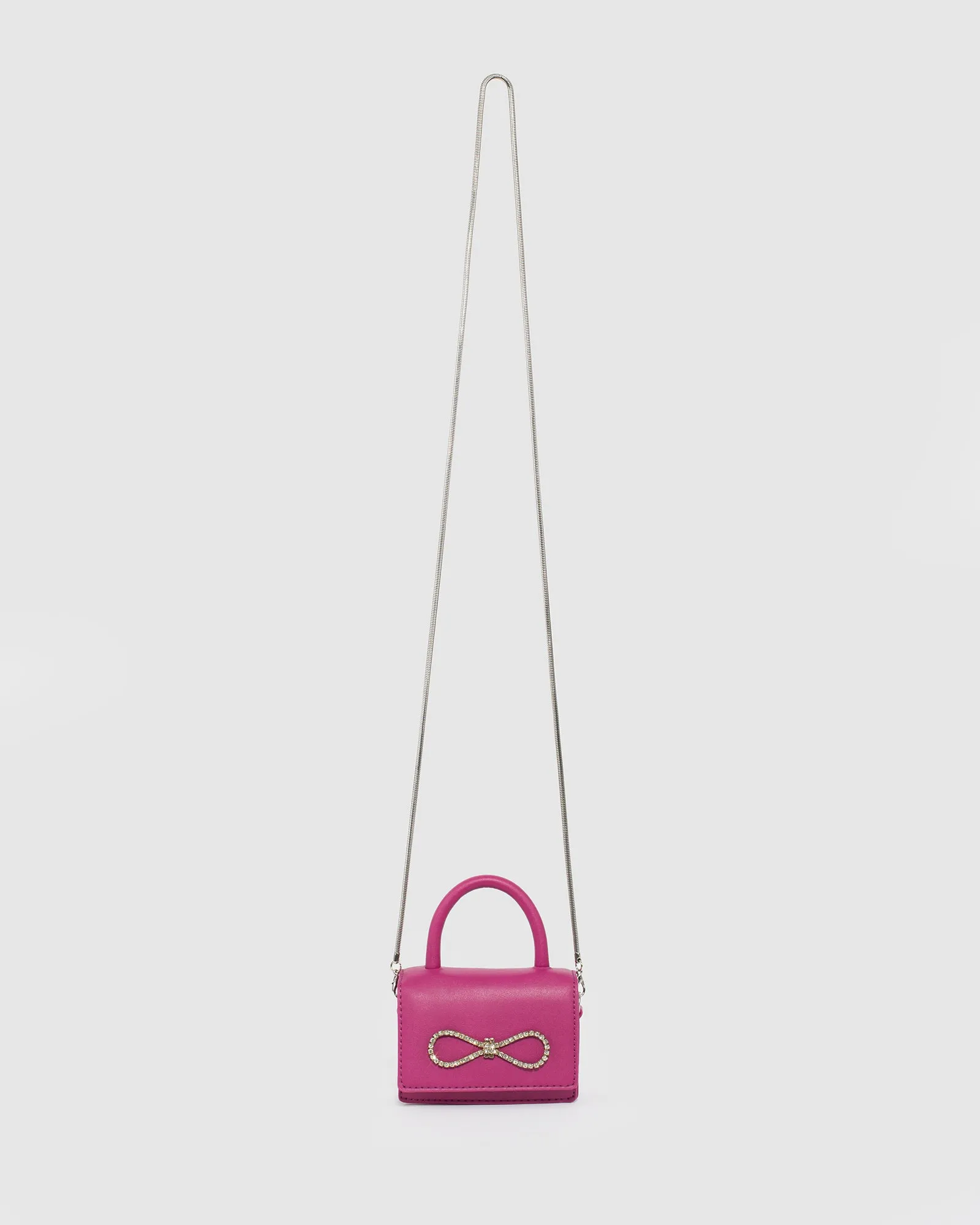 Pink Isabella Bow Mini Bag sold by Collete Hayman product image thumbnail 3