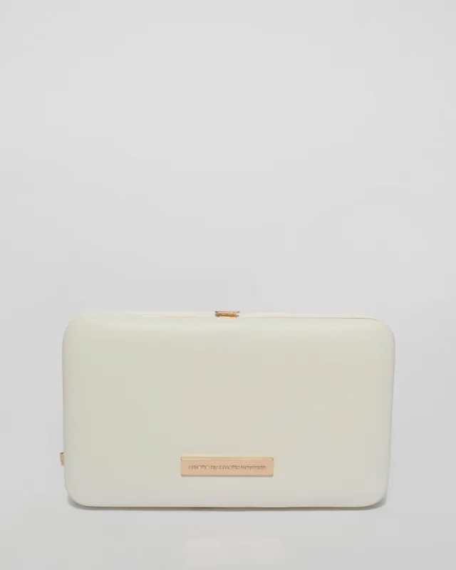 White Eve Hardcase Wallet sold by Collete Hayman