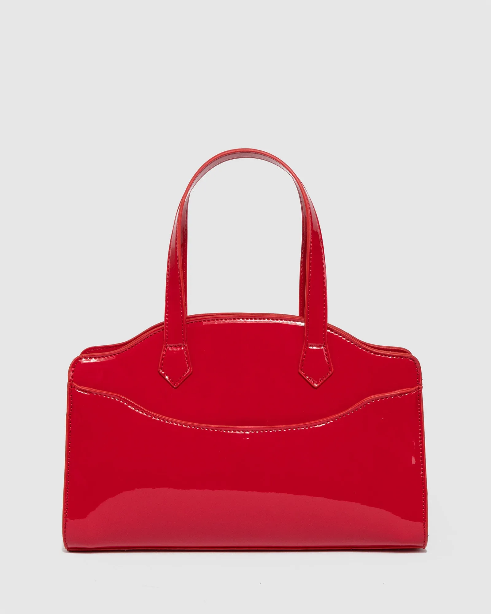 Red Lila Medium Tote Bag sold by Collete Hayman