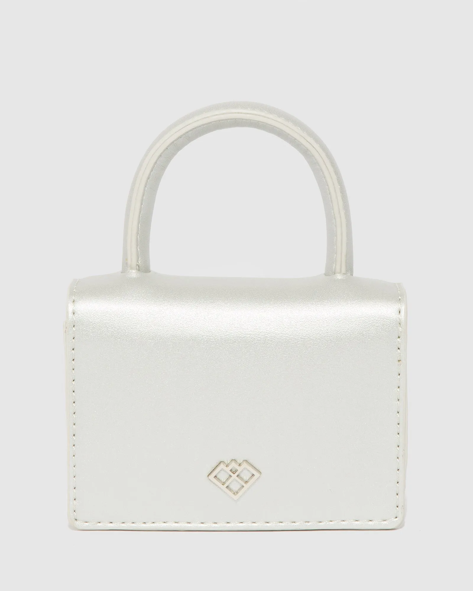 Silver Isabella Bow Mini Bag sold by Collete Hayman product image thumbnail 5