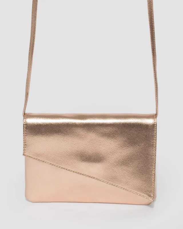 Rose Gold Pippa Crossbody Bag sold by Collete Hayman