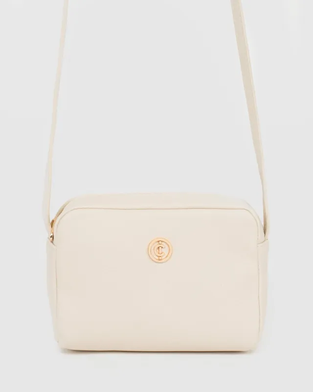 Ivory Suri Crossbody Bag sold by Collete Hayman