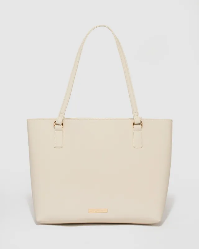 Ivory Angelina Tote Bag sold by Collete Hayman