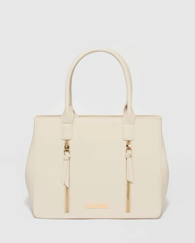 Ivory Clarita Tote Bag sold by Collete Hayman