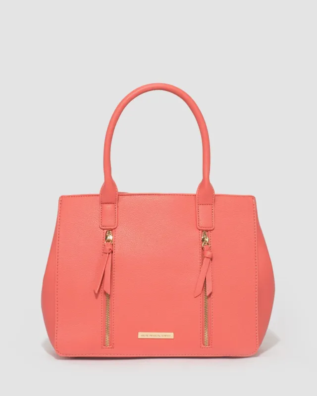 Pink Clarita Tote Bag sold by Collete Hayman