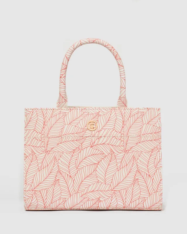 Leaf Print Stef Mini Bag sold by Collete Hayman