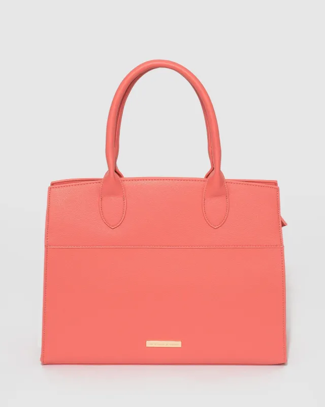 Pink Tess Large Tote sold by Collete Hayman