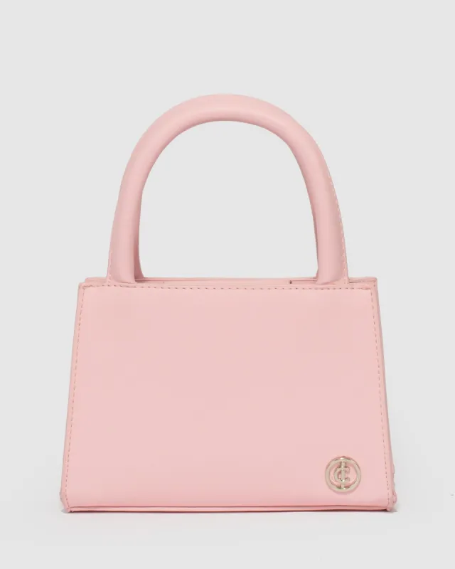 Pink Philippa Mini Tote Bag sold by Collete Hayman