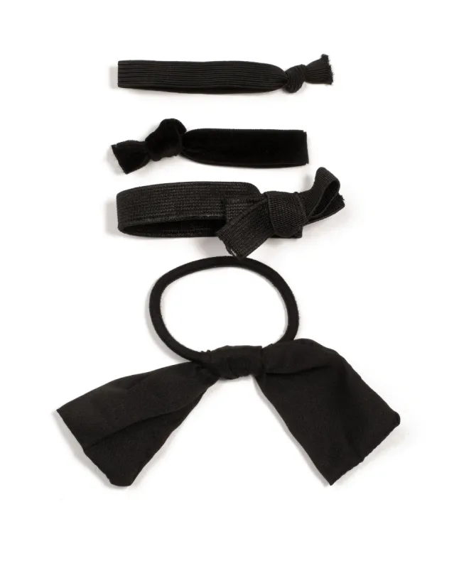 Black Multi Hair Tie Pack sold by Collete Hayman