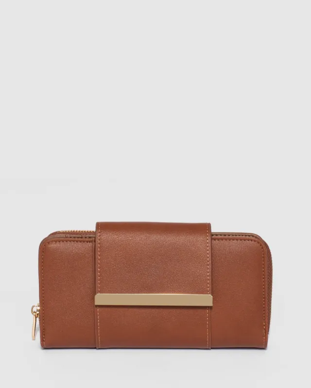 Brown Blake Wallet sold by Collete Hayman