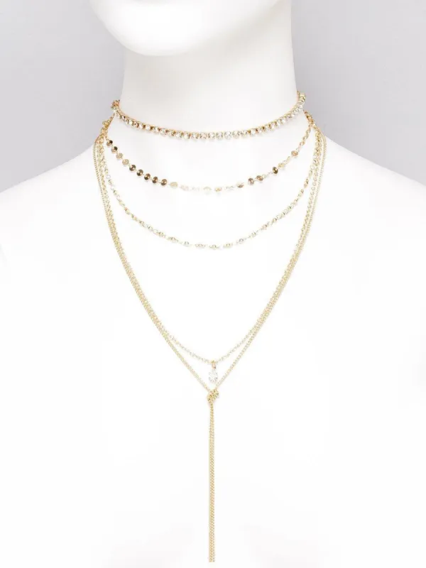 Diamante Cup Chain Choker Necklace sold by Collete Hayman