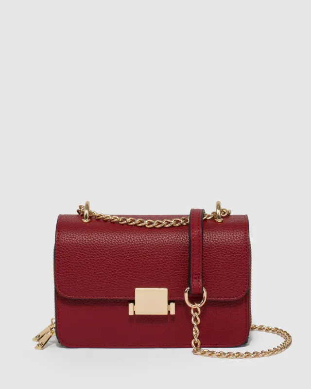 Red Nicole Crossbody Bag sold by Collete Hayman