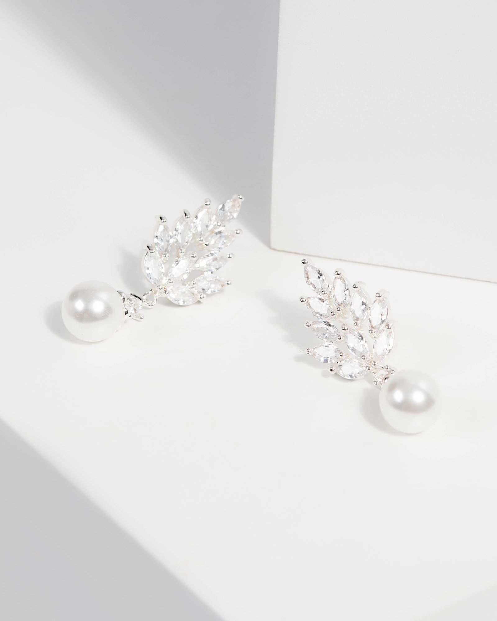 Cubic Zirconia Pear Drop Earrings sold by Collete Hayman