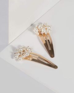 Pearl Detail Hair Clips sold by Collete Hayman