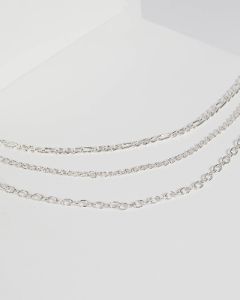 Silver Multi Chain Necklace sold by Collete Hayman