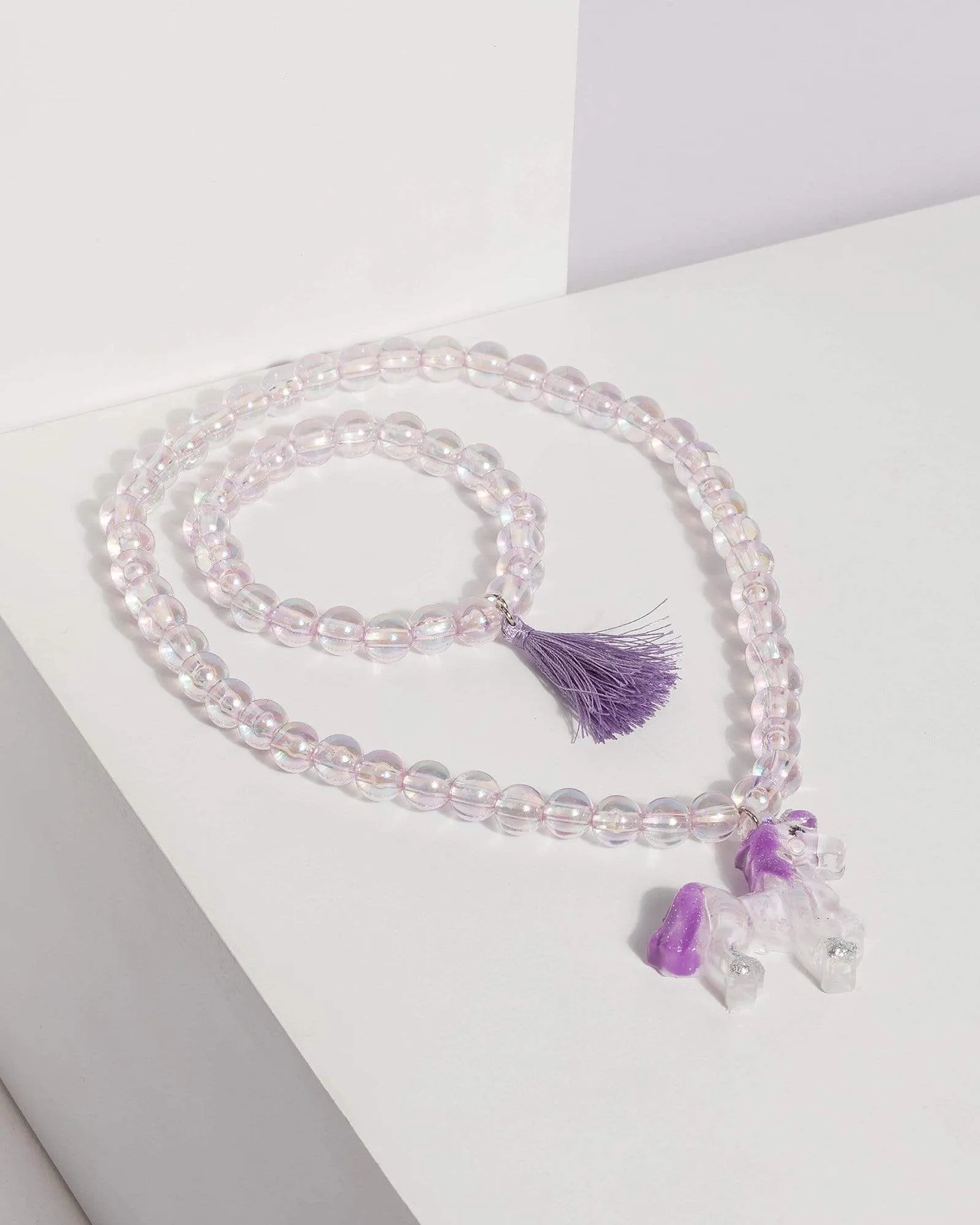 Unicorn Necklace and Bracelet Set sold by Collete Hayman
