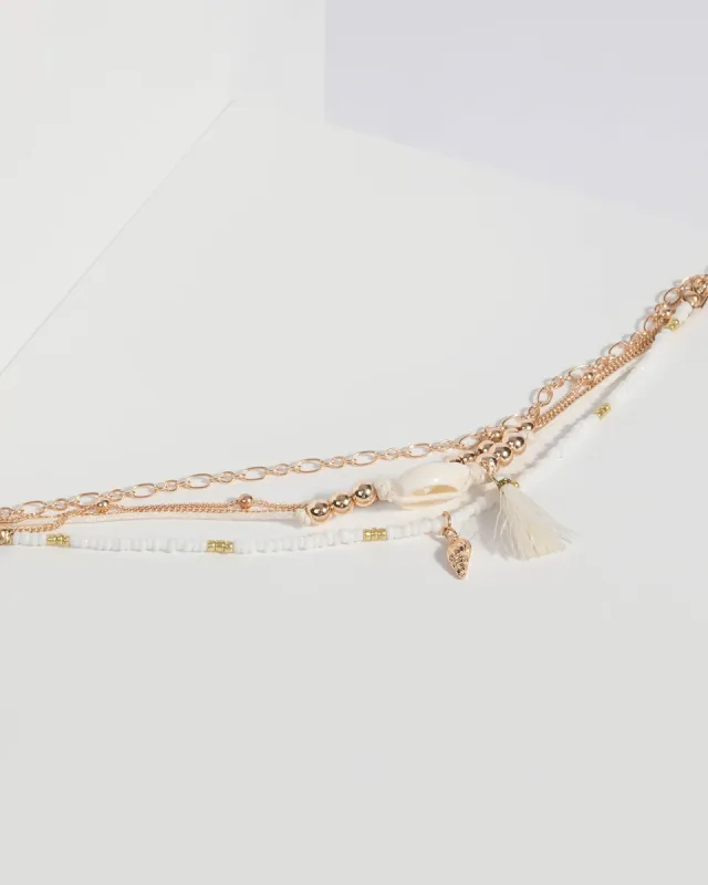 Multi Beach Pendant Bracelet sold by Collete Hayman