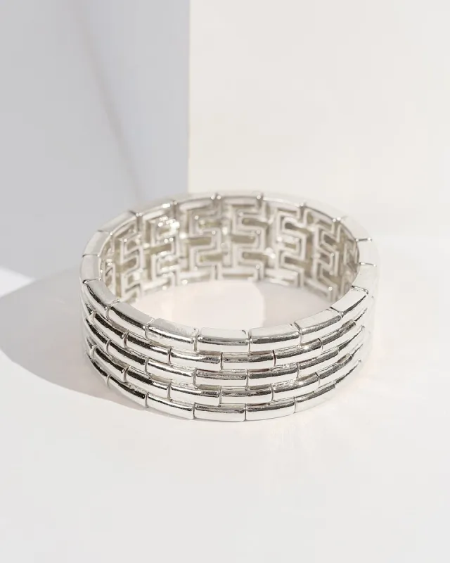 Silver Interlinked Bracelet sold by Collete Hayman