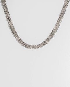 Silver Wide Chain Link Necklace sold by Collete Hayman