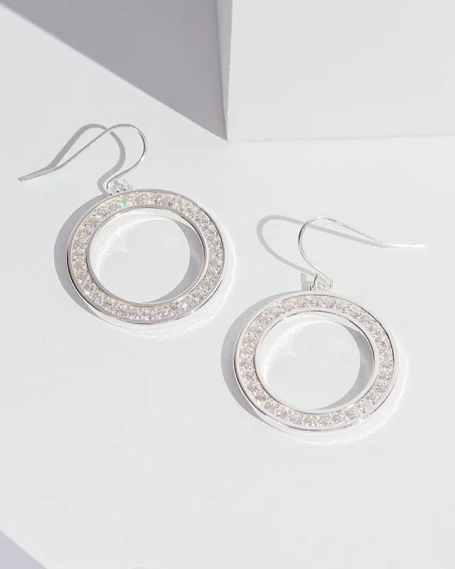 Crystal Hoop Hook Earrings sold by Collete Hayman