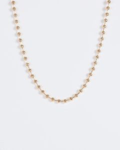 Gold Beaded Short Necklace sold by Collete Hayman