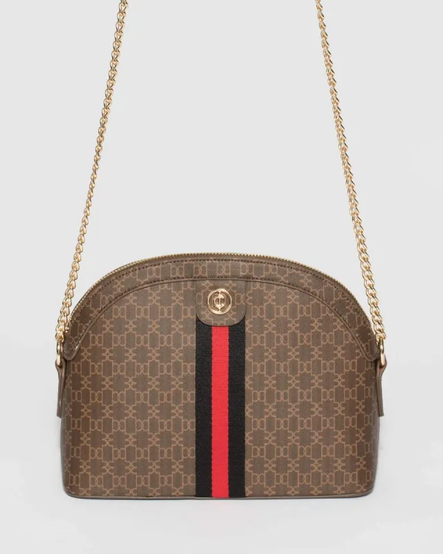 Monogram Raina Logo Crossbody Bag sold by Collete Hayman