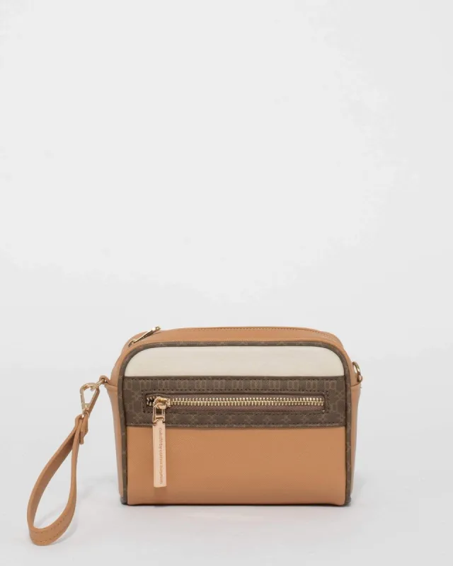 Monogram Panel Crossbody Bag sold by Collete Hayman