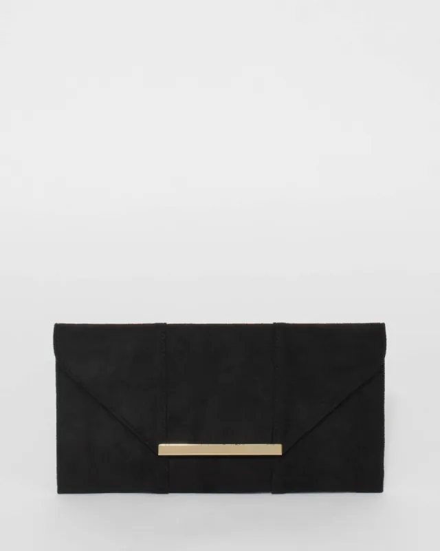 Black Lois Clutch Bag sold by Collete Hayman