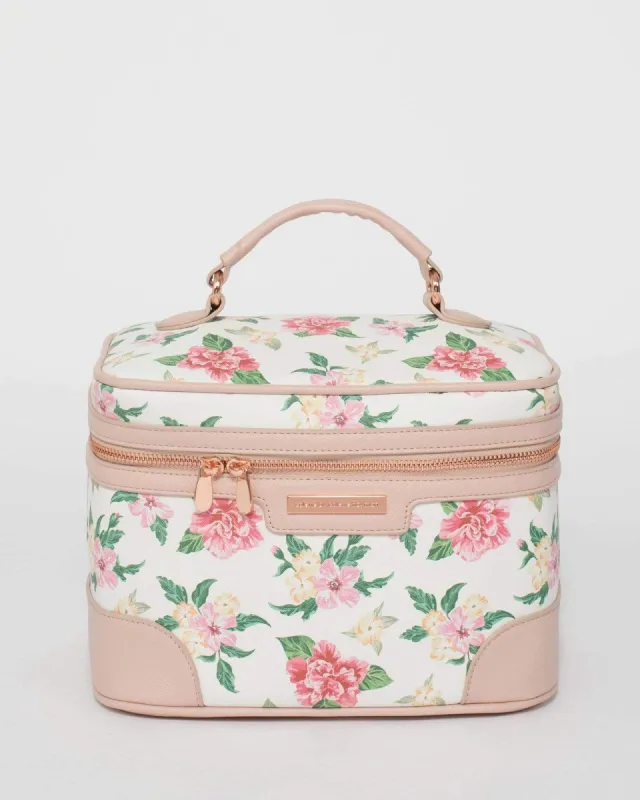 Flower Print Cosmetic Case Pack sold by Collete Hayman