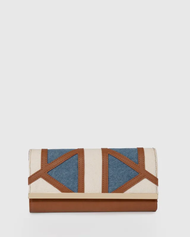 Multi Colour Maisy Panel Wallet sold by Collete Hayman