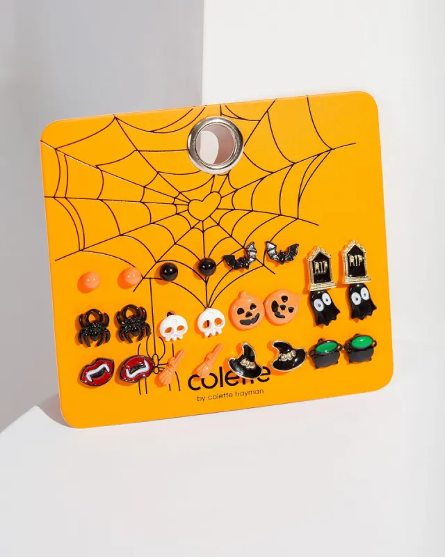 Multi Colour Halloween Icon Earring Pack sold by Collete Hayman