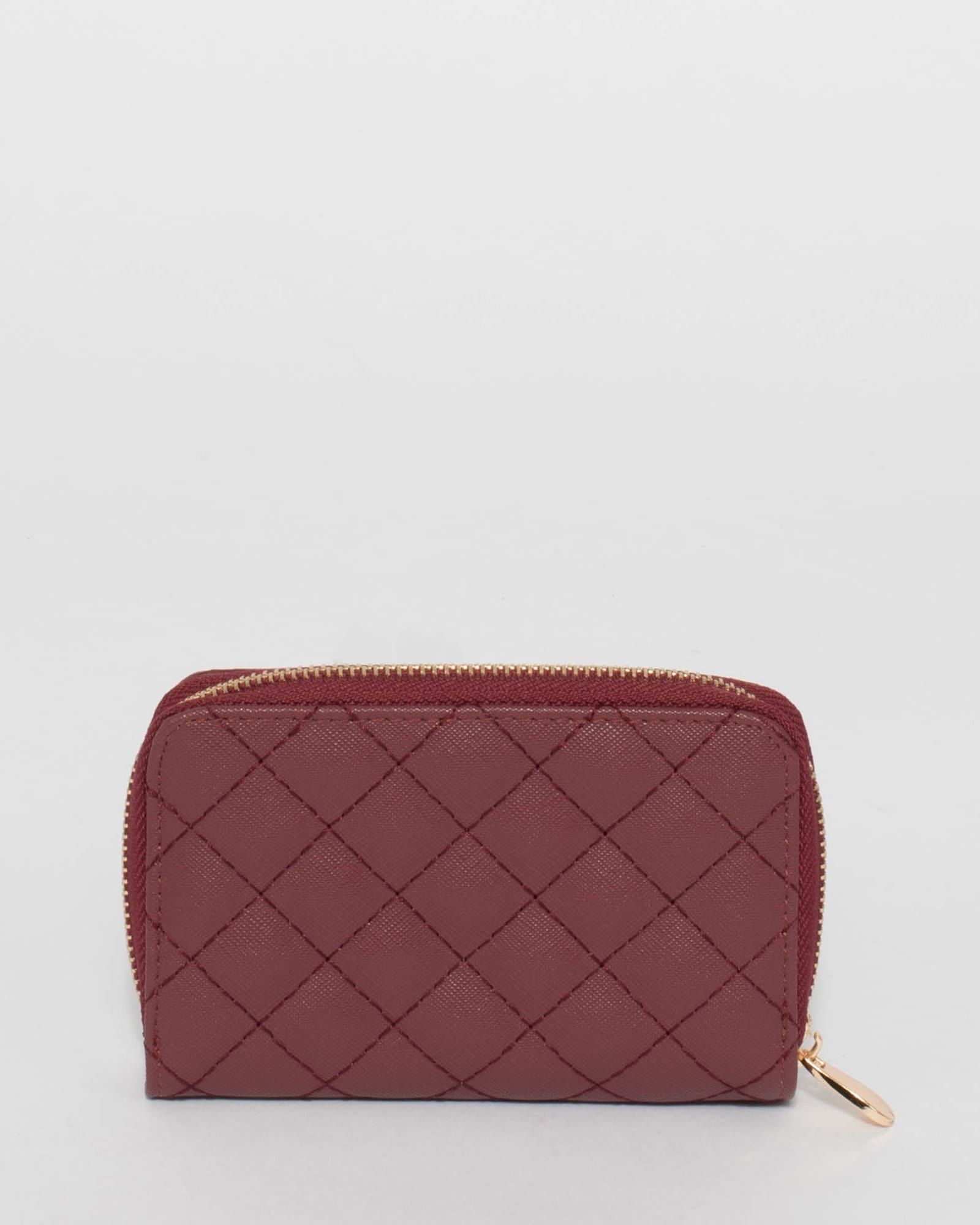 Berry Tiana Quilt Wallet sold by Collete Hayman product image thumbnail 4