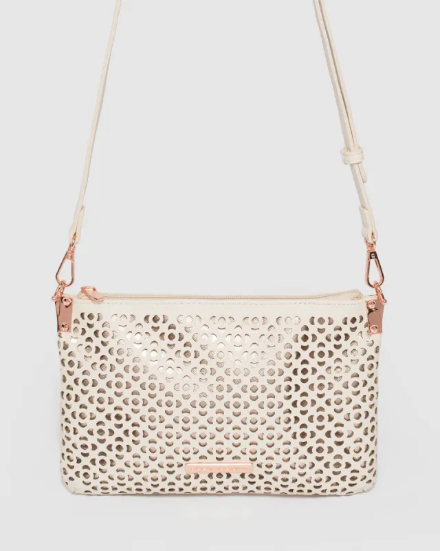 Ginger Ivory Crossbody Bag sold by Collete Hayman