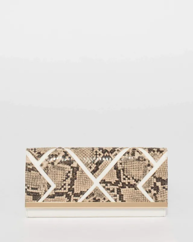 Python Print Maisy Cross Panel Wallet sold by Collete Hayman