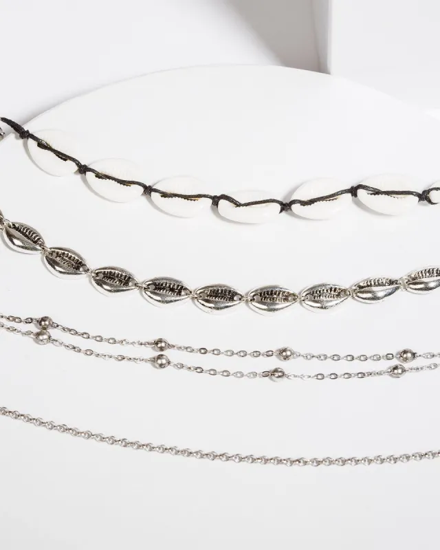 White Cowrie Multi Bracelet Pack sold by Collete Hayman