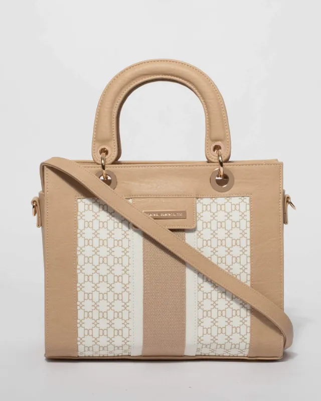 Light Monogram Ella Panel Tote Bag sold by Collete Hayman