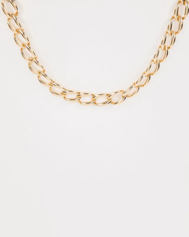 Gold Chunky Chain Necklace sold by Collete Hayman