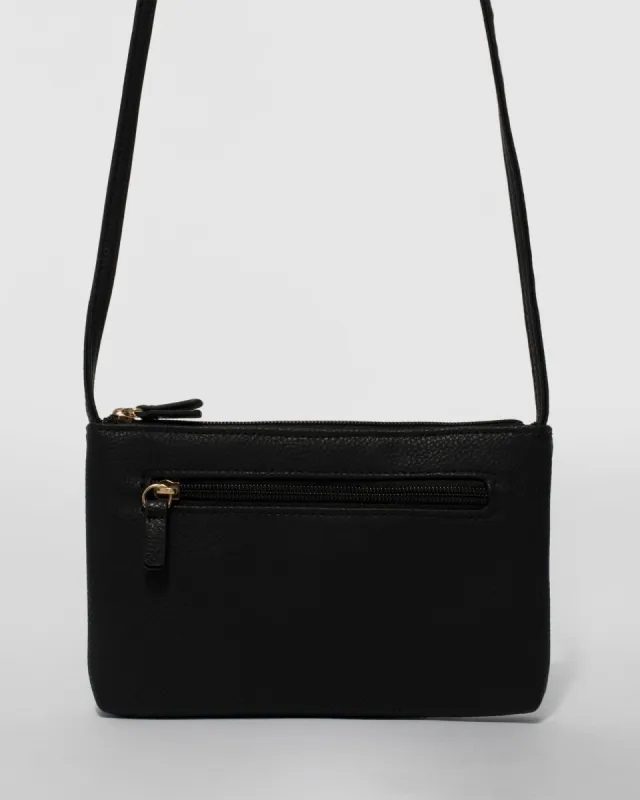 Black Selena Small Crossbody Bag sold by Collete Hayman