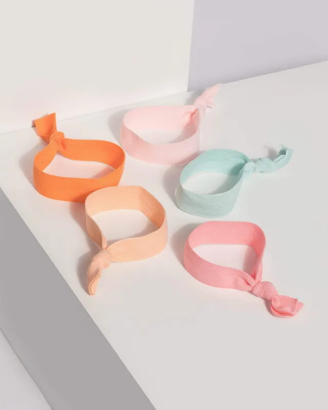 Multi Colour Fabric Hair Tie sold by Collete Hayman