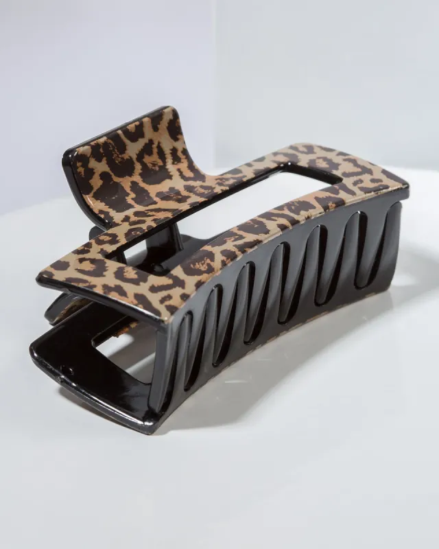 Leopard Print Claw Clip sold by Collete Hayman
