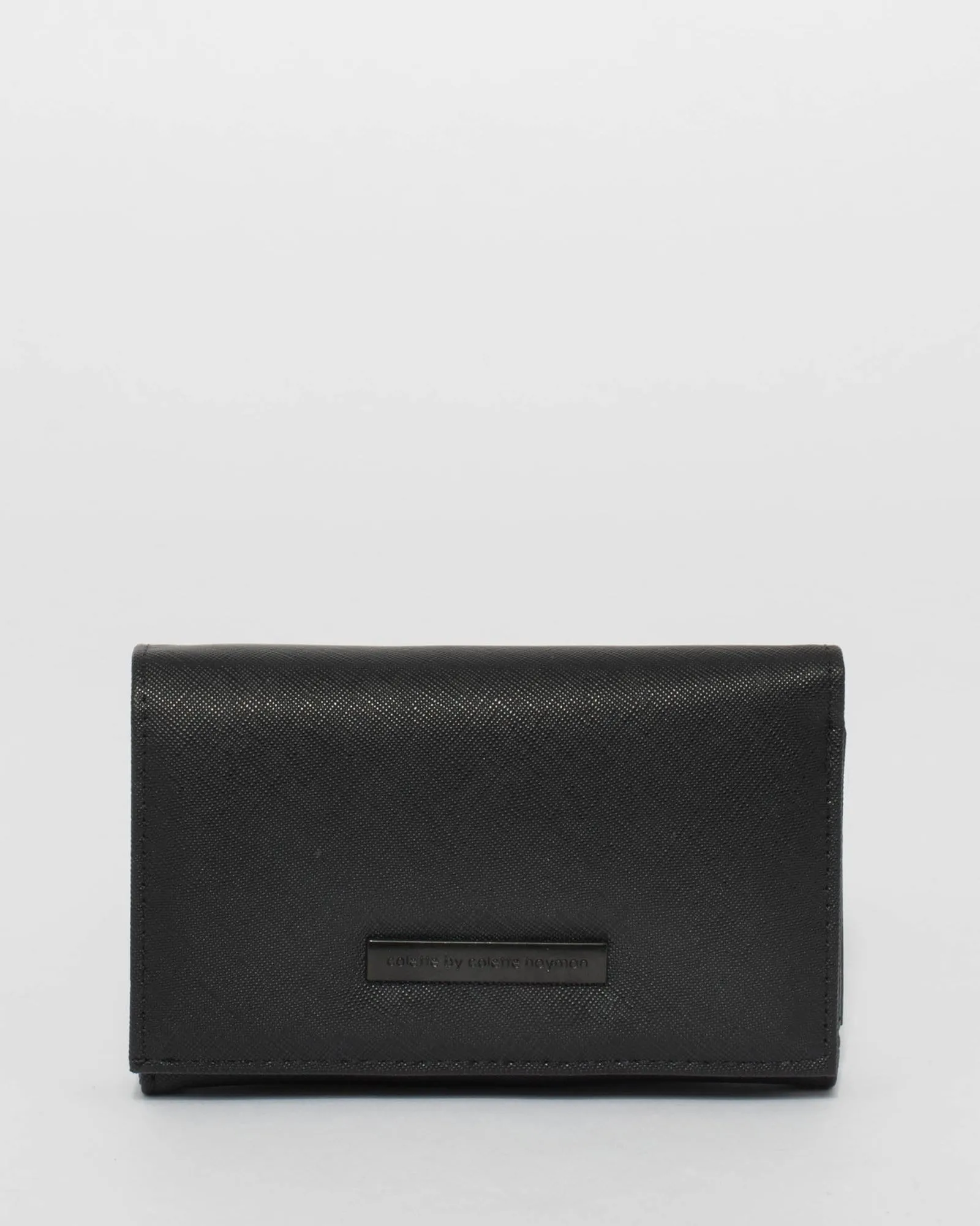 Black Dana Multi Pocket Wallet sold by Collete Hayman