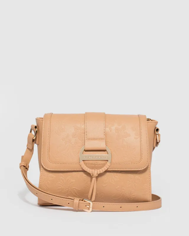 Dianna Caramel Ring Crossbody Bag sold by Collete Hayman