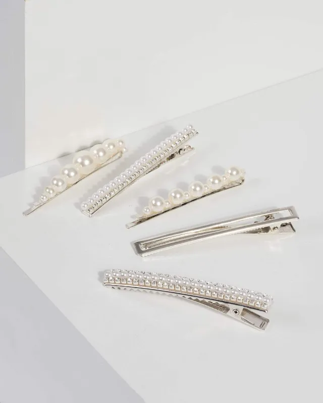 Crystal Multi Pearl Hair Pack sold by Collete Hayman