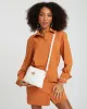 White Karen Plate II Crossbody Bag sold by Collete Hayman