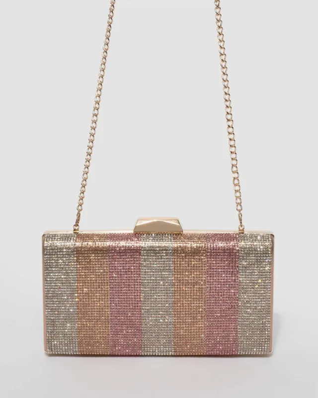 Multi Colour Emmie Clutch Bag sold by Collete Hayman
