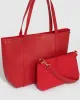 Red Sabina Stud Tote Bag sold by Collete Hayman