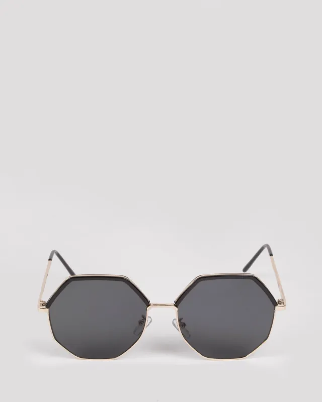 Black Charlotte Sunglasses sold by Collete Hayman
