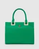 Green Stef Panel Tote Bag sold by Collete Hayman