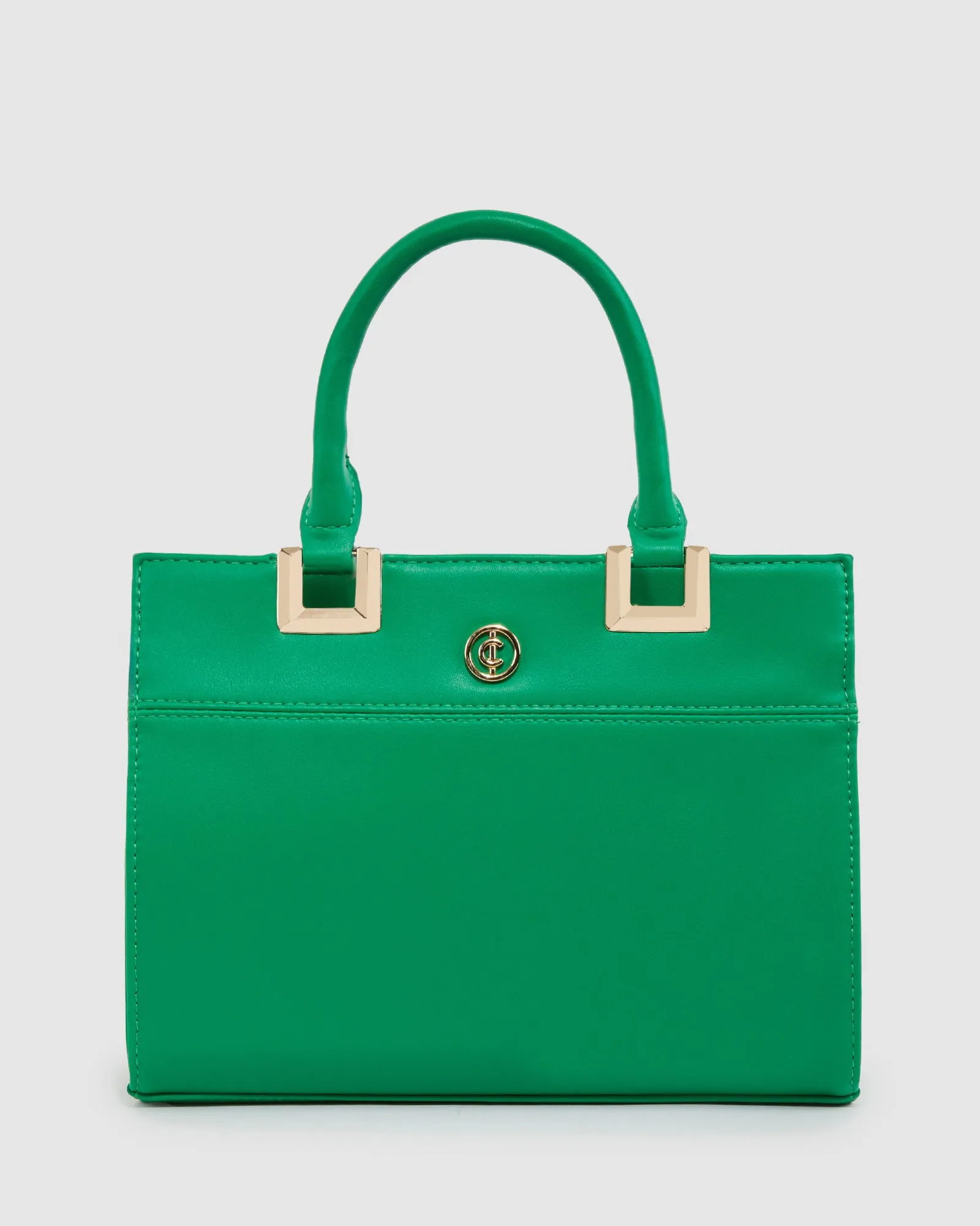Green Stef Panel Tote Bag sold by Collete Hayman